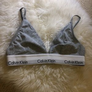 Calvin Klein cotton bra size small
